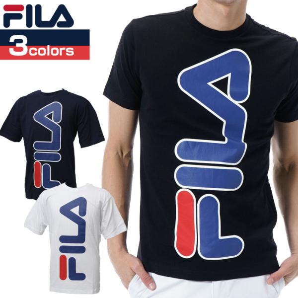 フィラ ゴルフ Tシャツ 半袖 シャツ 綿100％  メンズ FILA 軽快 全3色 19SS 74...