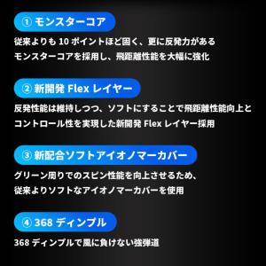 まとめ買いがお得 3ダースセット ホンマ ゴル...の詳細画像3