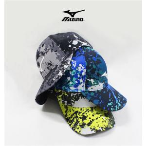 ミズノ ゴルフ キャップ ペイント プリント ...の詳細画像3