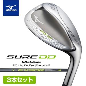 ミズノ SURE DD WEDGE 3本セット(50度、56度、60度) ウェッジ