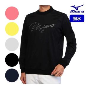 MIZUNO（ミズノ） ゴルフ 長袖 前開きポロシャツ 吸汗速乾 シンプル