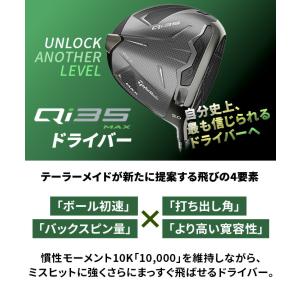 テーラーメイド ゴルフ Qi35 MAX ドラ...の詳細画像1