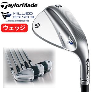 テーラーメイド ゴルフ ウェッジ ミルドグラインド 3 MILLED GRIND WEDGE MG3 クローム ブラック S TaylorMade