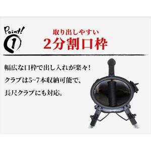 飛衛門 ゴルフ セルフbスタンド式 クラブケー...の詳細画像3