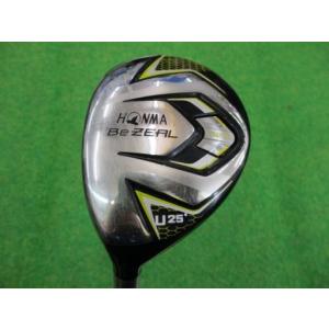 ホンマゴルフ ビジール ホンマ HONMA ユーティリティ Be ZEAL 525 25° レフティ フレックスR Cランクの商品画像