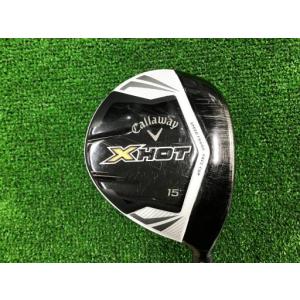 キャロウェイ Xホット プロ フェアウェイウッド X HOT PRO 15° フレックスS 中古 Cランク｜golfpartner