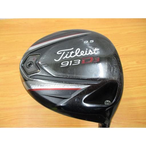 タイトリスト Titleist ドライバー 913 D3  9.5° フレックスS 中古 Cランク