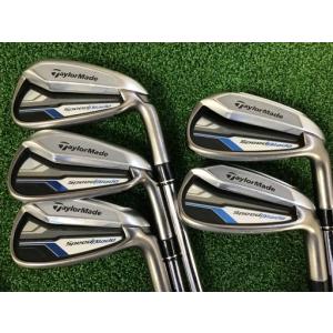 テーラーメイド スピードブレード アイアンセット Speed Blade  6S フレックスR 中古 Cランク｜golfpartner