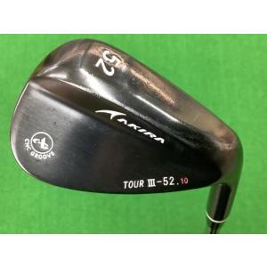 アキラプロダクツ AKIRA ウェッジ TOUR III PVD仕上げ AKIRA TOUR III PVD仕上げ 52°/10° フレックスS 中古 Cランク｜golfpartner