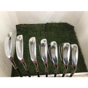 ゴーセンルーツゴルフ ザ ルーツ アイアンセット Jyuraku ELIXIR The ROOTS Jyuraku ELIXIR 8S フレックスR 中古 Cランク｜golfpartner