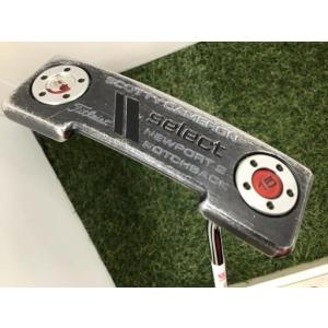 タイトリスト Titleist スコッティキャメロン セレクト ニューポート ノッチバック パター SCOTTY CAMERON select NEWPORT 2 NOTCHBACK 34 中古 Cランク｜golfpartner