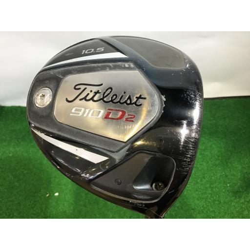 タイトリスト Titleist ドライバー 910 D2 10.5° USA フレックスS 中古 C...