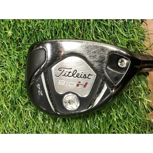 タイトリスト Titleist ユーティリティ H 910 H 24° フレックスS 中古 Cランク