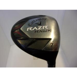 キャロウェイ Callaway レーザー レイザー ホーク フェアウェイウッド RAZR HAWK 7W フレックスS 中古 Cランク｜golfpartner