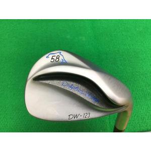 キャスコ ドルフィン ウェッジ ウェッジ DW-123 シルバー Dolphin Wedge DW-123 シルバー 58° フレックスその他 中古 Cランク｜golfpartner