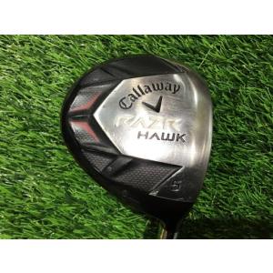 キャロウェイ Callaway レーザー レイザー ホーク フェアウェイウッド RAZR HAWK 5W フレックスS 中古 Cランク｜golfpartner