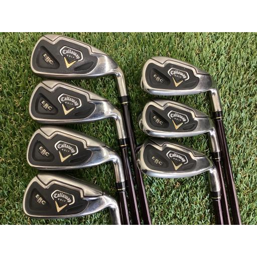 キャロウェイ Callaway アイアンセット Ti E・R・C Ti 8S フレックスR 中古 C...