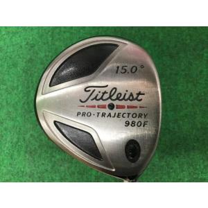 タイトリスト Titleist ストロング フェアウェイウッド 980F STRONG 15° フレックスS 中古 Cランク｜golfpartner