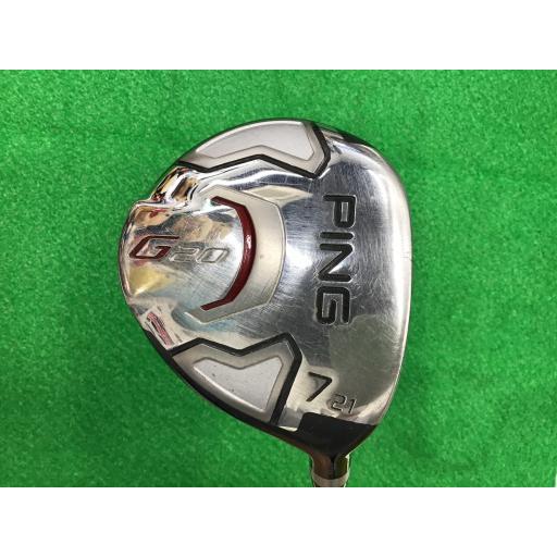 ピン PING フェアウェイウッド G20 G20 7W フレックスSR 中古 Dランク