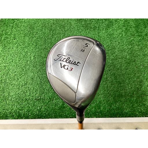 タイトリスト フェアウェイウッド VG3 Titleist VG3 5W フレックスS 中古 Cラン...