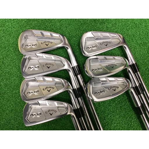 キャロウェイ RAZR X FORGED 8S アイアンセット IR フレックスS