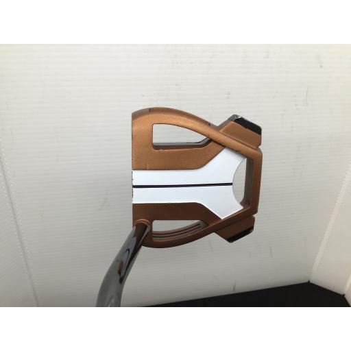 テーラーメイド Spider X COPPER/WHITE シングルベンド 34インチ パター PT...