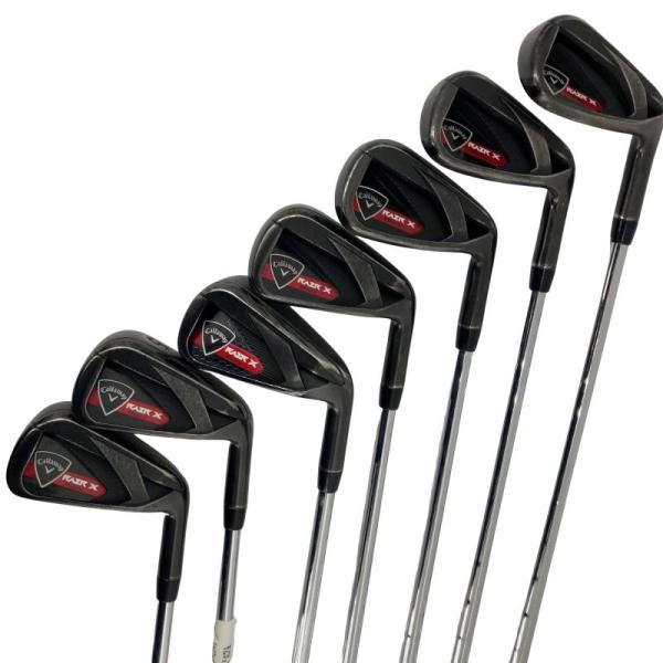 キャロウェイ RAZR X Black  9S アイアンセット IR フレックスS