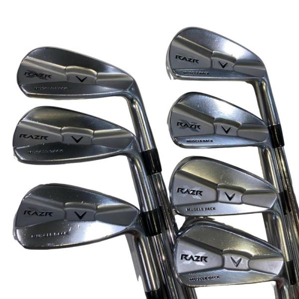 キャロウェイ RAZR X MUSCLE BACK 7S アイアンセット IR フレックスS