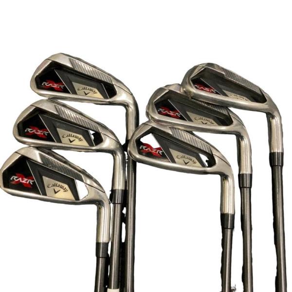 キャロウェイ RAZR X  6S アイアンセット IR フレックスSR