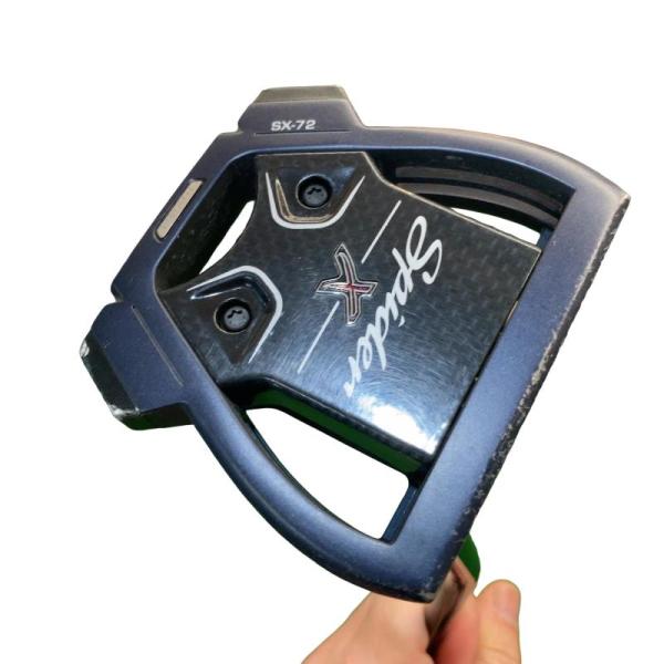 テーラーメイド Spider X BLUE/WHITE シングルベンド 34インチ パター PT フ...