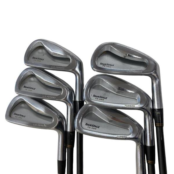 ブリヂストン TOURSTAGE TS-202 6S アイアンセット IR フレックスR