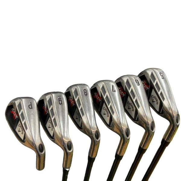 キャロウェイ RAZR X  6S アイアンセット IR フレックスR