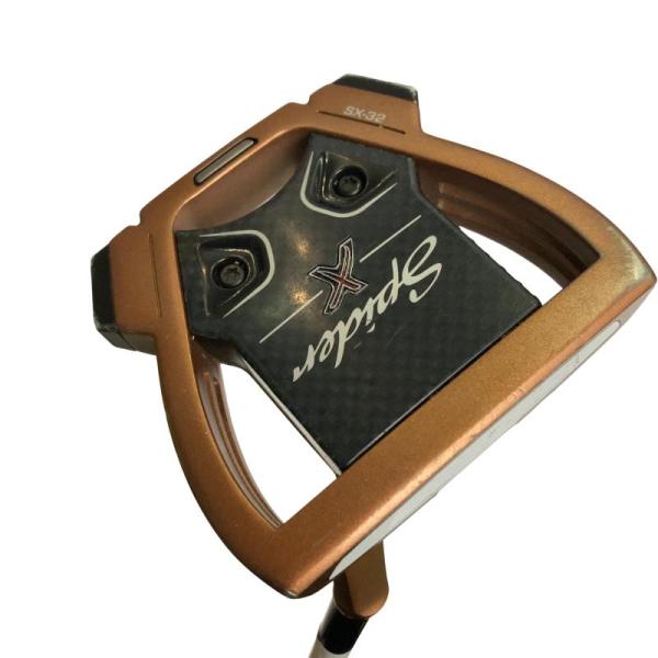 テーラーメイド Spider X COPPER/WHITE シングルベンド 34インチ パター PT...