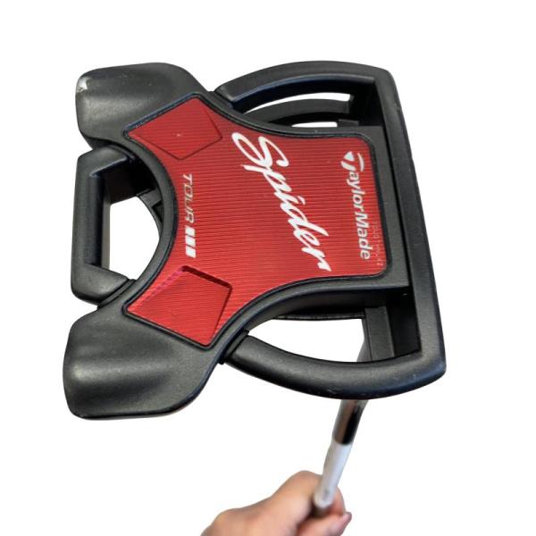 テーラーメイド Spider Tour BLACK(サイトライン) ダブルベンド 33インチ パター...