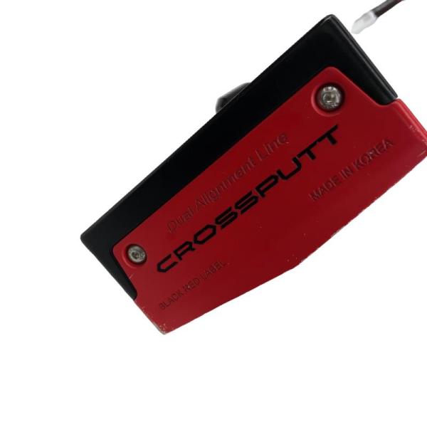 CROSSPUTT CROSSPUTT RED BLACK LABEL(レッド) 34インチ パター...