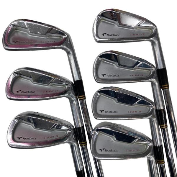 ブリヂストン TOURSTAGE X-BLADE CB 8S アイアンセット IR フレックスS