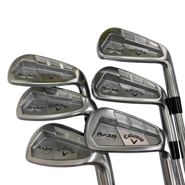 キャロウェイ RAZR X FORGED 6S アイアンセット IR フレックスS