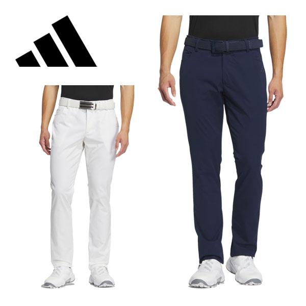アディダス ゴルフ バック エンブロイダリー 5ポケット ロングパンツ ウェア メンズ 2024年秋...
