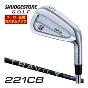 特注カスタムクラブ ブリヂストンゴルフ TOUR B 221CB アイアン フジクラ TRAVIL ...