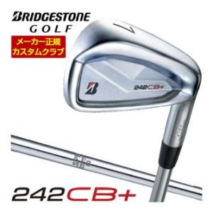 特注カスタムクラブ ブリヂストンゴルフ TOUR B 242CB+ アイアン 5本セット[＃6-P]...
