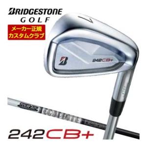 特注カスタムクラブ ブリヂストンゴルフ TOUR B 242CB+ アイアン 5本セット[＃6-P]...