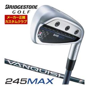 特注カスタムクラブ ブリヂストンゴルフ 245MAX アイアン 4本セット[＃7-P1] VANQU...