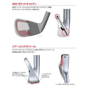 特注カスタムクラブ ブリヂストンゴルフ TOU...の詳細画像2