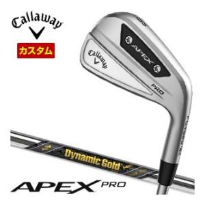 特注カスタムクラブ キャロウェイ APEX PRO アイアン 6本セット[＃5-P] ダイナミックゴールド MID130 TOUR ISSUE シャフト