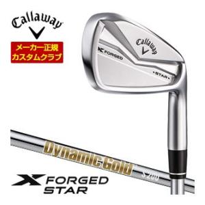 特注カスタムクラブ キャロウェイ X FORGED STAR 24 アイアン 6本セット[＃5-P]...