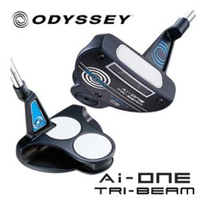 オデッセイ Ai-ONE TRI-BEAM 2ボール CS パター STROKE LAB 90 スチールシャフト 装着モデル｜golfranger