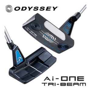 オデッセイ Ai-ONE TRI-BEAM DOUBLE WIDE CH パター STROKE LAB 90 スチールシャフト 装着モデル｜golfranger