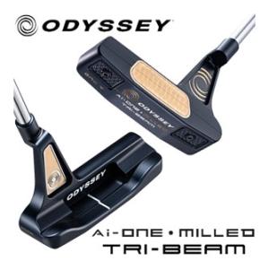 オデッセイ Ai-ONE TRI-BEAM MILLED ＃ONE T CH パター STROKE LAB 90 スチールシャフト 装着モデル｜golfranger