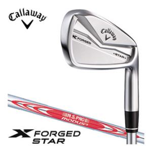 キャロウェイ X FORGED STAR 24 アイアン 6本セット[＃5-P] N.S.PRO MODUS Tour 105 シャフト｜golfranger