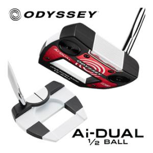 オデッセイ Ai-DUAL 1/2 BALL JAILBIRD MINI DB パター STROKE...